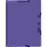 Exacompta 55408E 25x Sammelmappe mit Gummizug und 3 Klappen aus Colorspan-Karton 355g/m2 - A4 - Violett