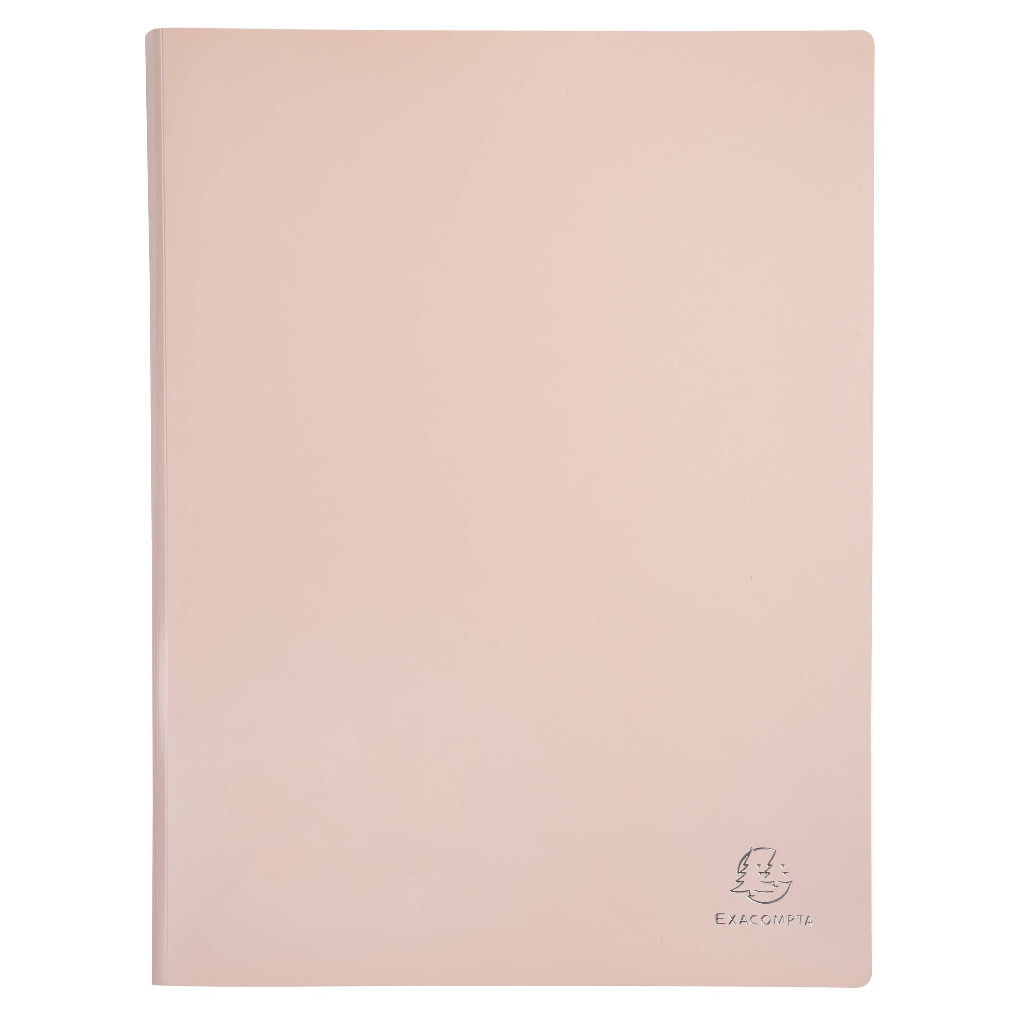 Exacompta 12x Sichtmappe A4 mittelfestem PP 50 Hüllen Aquarel sortiert 88560E