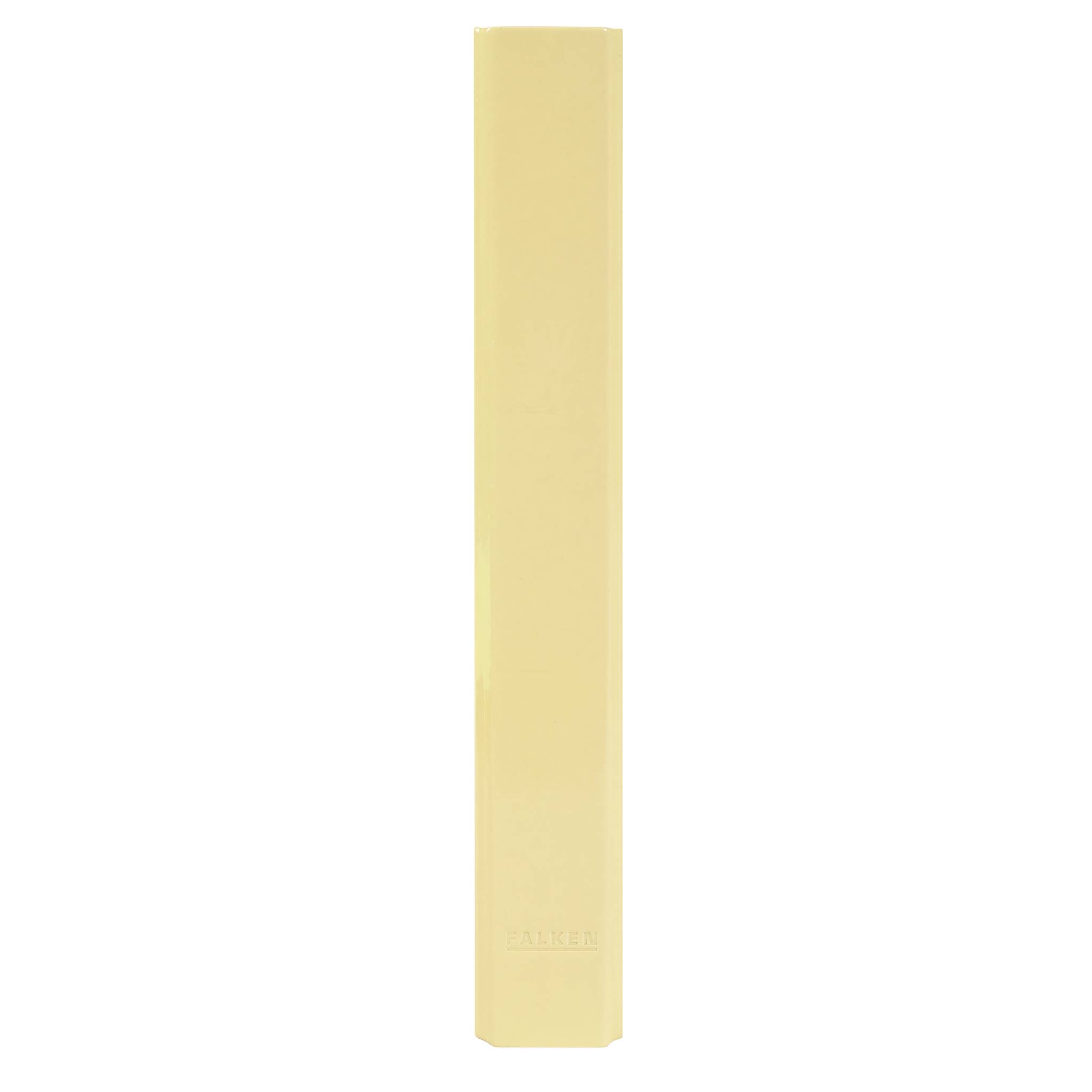 Exacompta 10x Ringbuch A4, 2 Ringe in D-Form 25mm, Aquarel - Zitrusgelb - 54569E