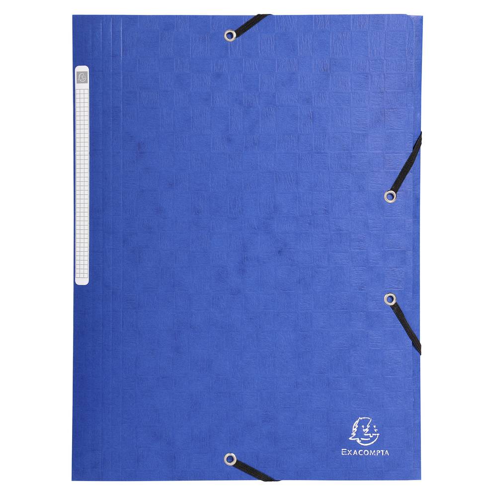 Exacompta 25x Sammelmappe +Gummizug 3 Klappen Karton A4 MAXI sortiert 55950E