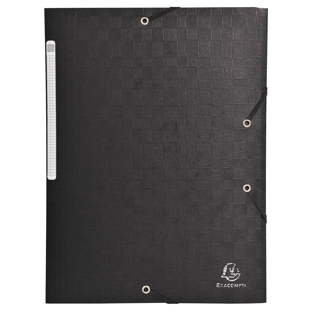 Exacompta 25x Sammelmappe +Gummizug 3 Klappen Karton A4 MAXI sortiert 55950E
