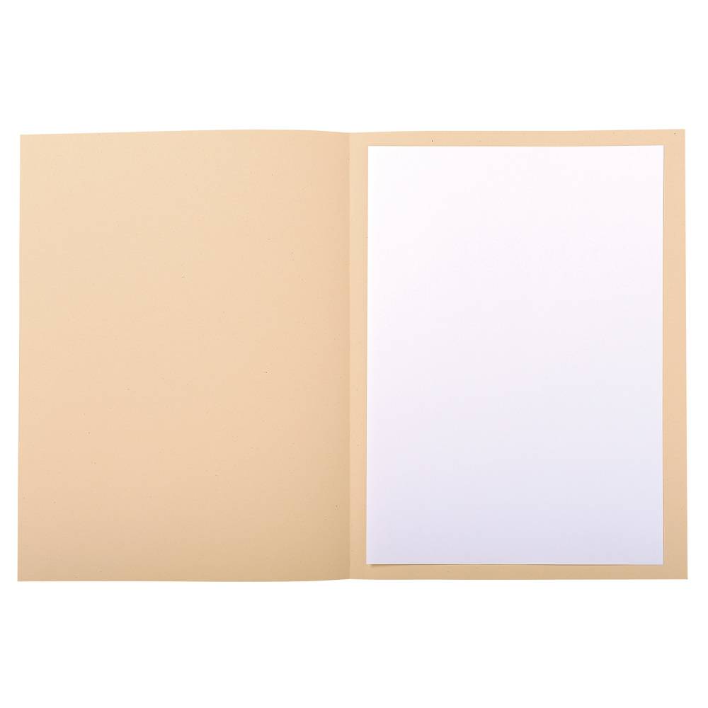 Exacompta 5x Pack 50 Aktendeckeln mit Index, RC, A4 , - Sand - 435002E