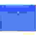 Exacompta 56422E 10x Packung mit 5 Prospekttaschen aus PP, A4 - Blau