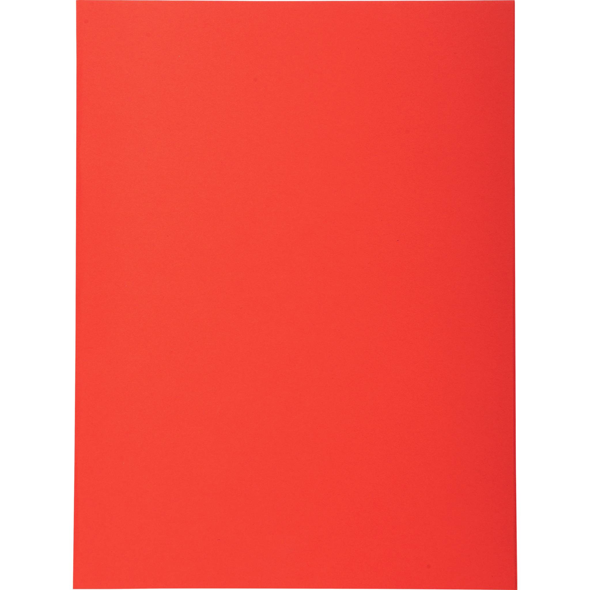 Exacompta 5x Pack 100 Aktendeckeln Recycling 220g A4 - Rot - 410012E