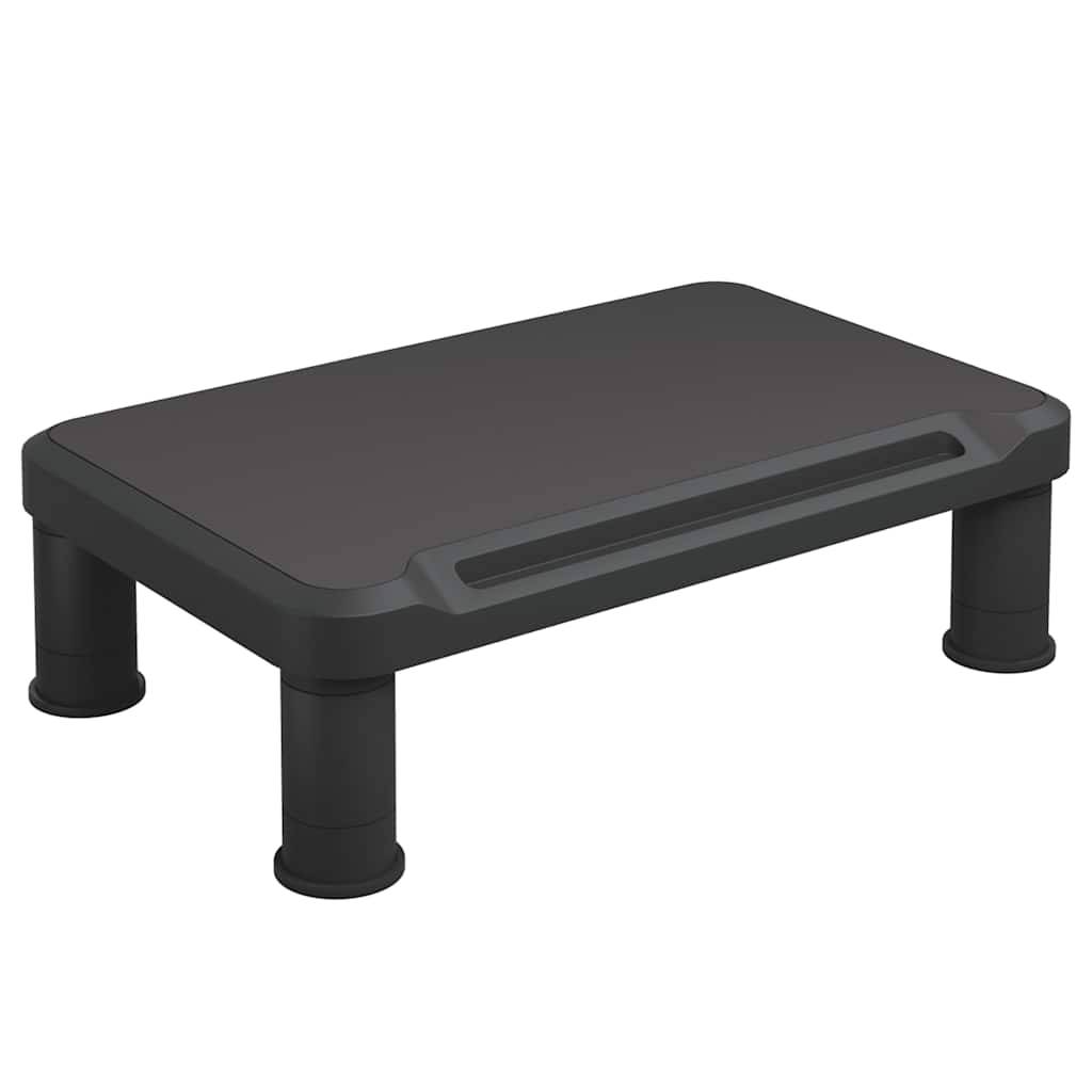vidaXL Monitorständer Schwarz 38x24x10,5 cm