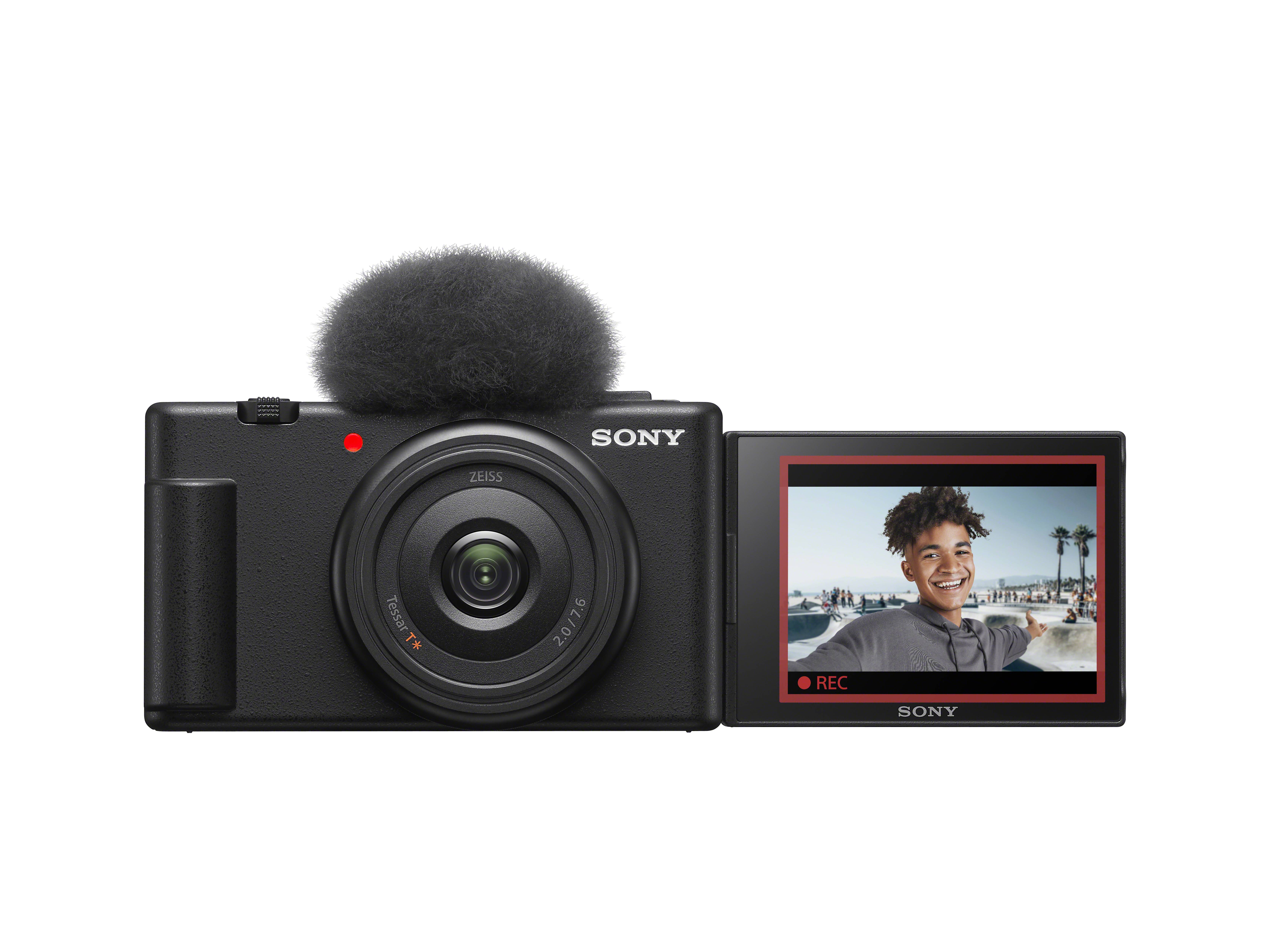 SONY Sony Camera Compact VLog ZV-1F ZV1F black Schwarz (ZV1FBDI EU) SONYEU) SONY EU)