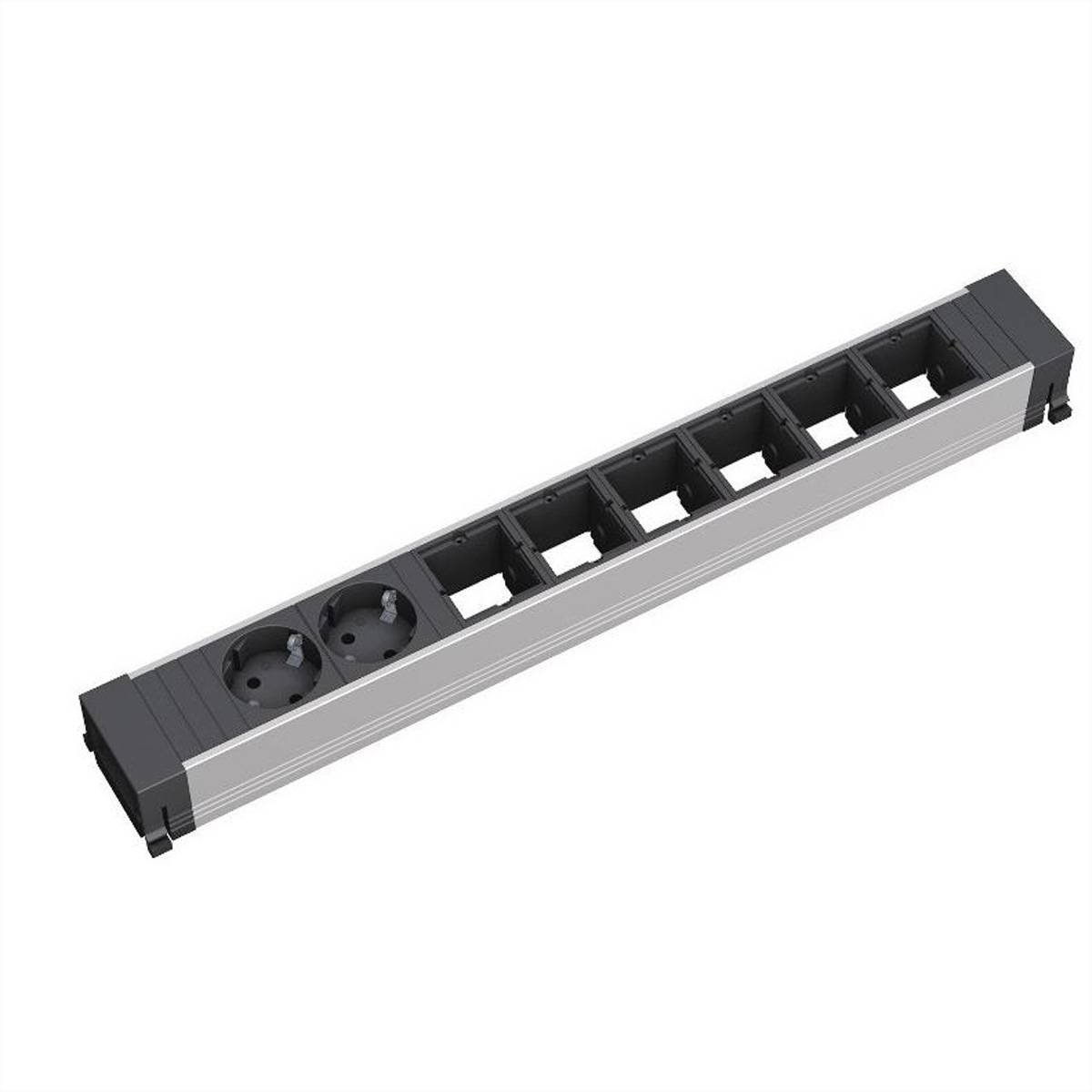BACHMANN CONFERENCE TOP FRAME X-Large Einsatz 2x Schutzkontakt 6x ABD