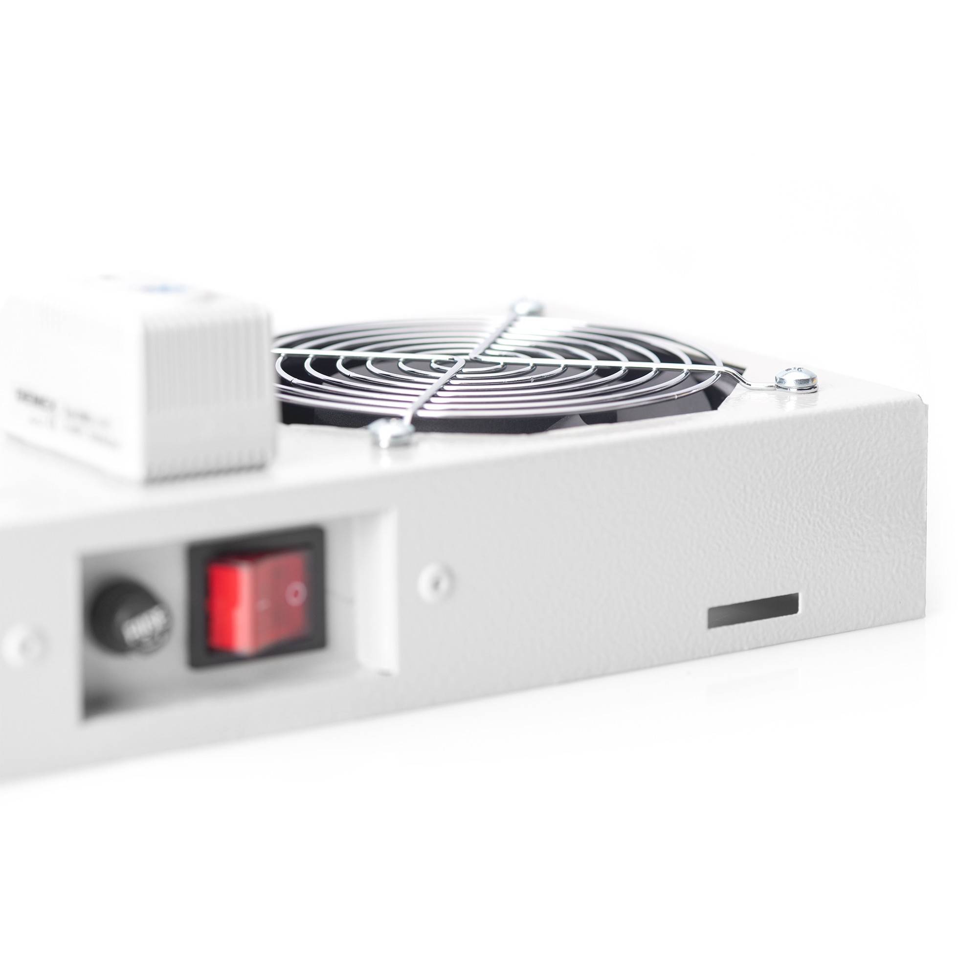 Digitus DN-19 FAN-2-WM-T 19 Zoll 2 x Netzwerkschrank-Lüfter Grau