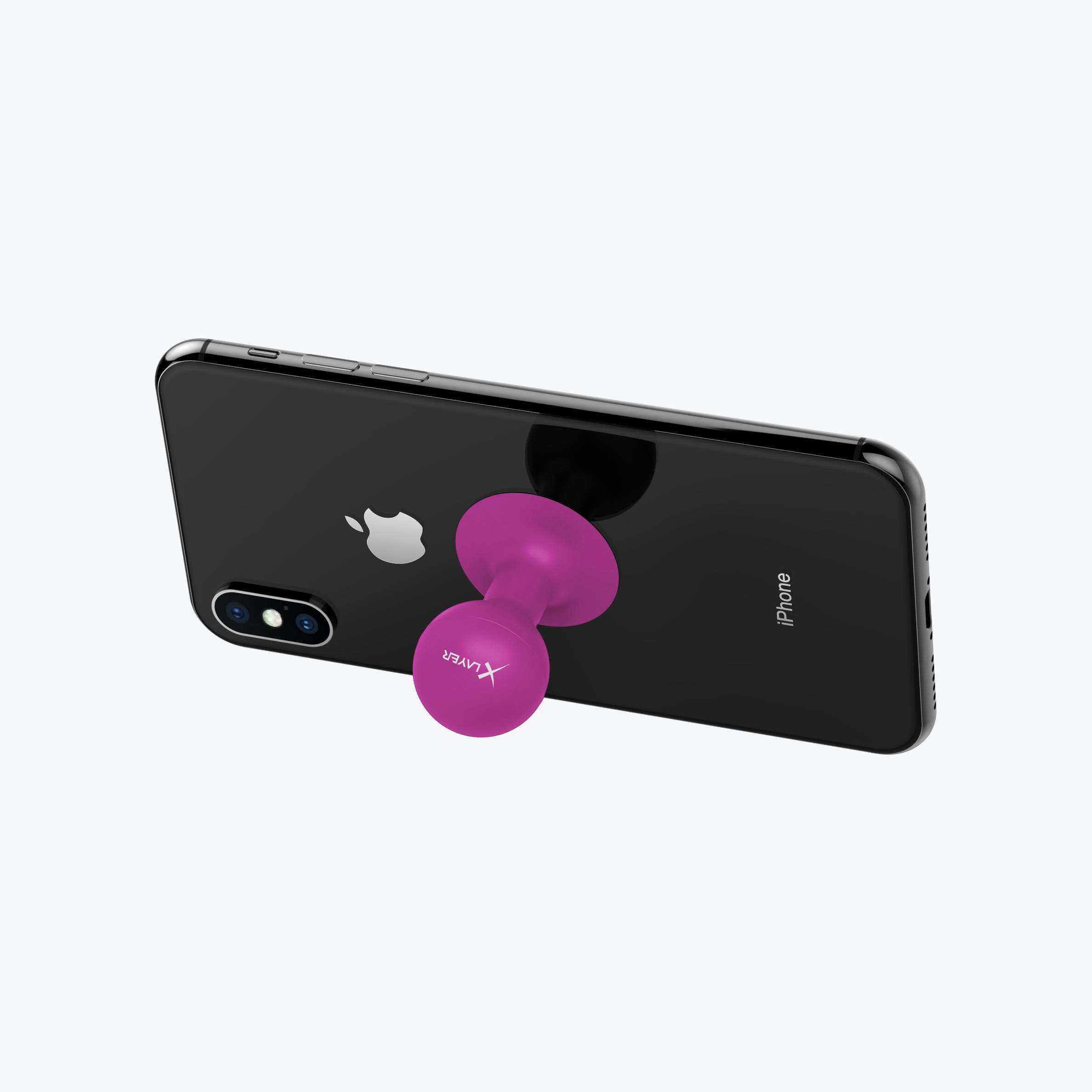 Halterung XLayer Colour Line Smart Stand Smartphone Purple