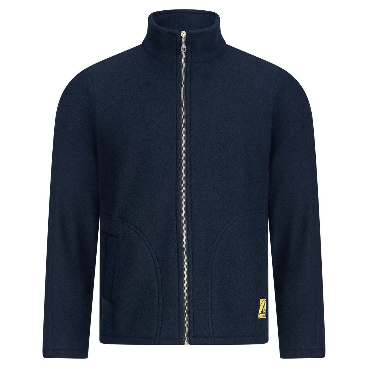 ESD-Fleecejacke, gefüttert, 130g/m², marineblau, 4XL
