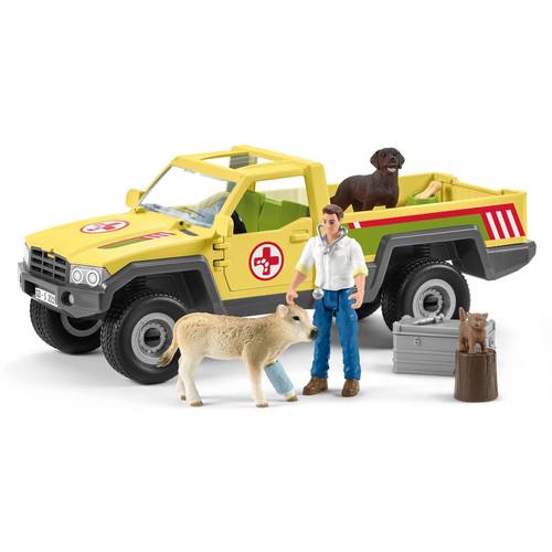 Schleich Schleich Farm World 42503 Tierarztbesuch auf dem Bauernhof , 1x