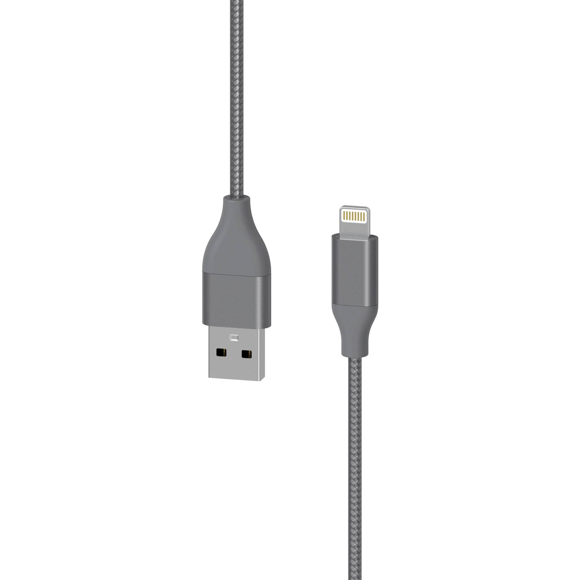 Kabel XLayer PREMIUM Metallic USB to Lightning 1.5 m Space Grey