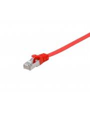 Equip Cat.6A U/FTP Flat Patchkabel - 10m - Rot - 10 m - Cat6a - U/FTP (STP) - RJ-45 - RJ-45 - Rot