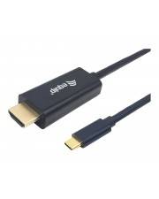 Equip Adapter USB-C -> HDMI 4K30Hz 2.00m sw Digital/Daten Digital/Display/Video 2 m