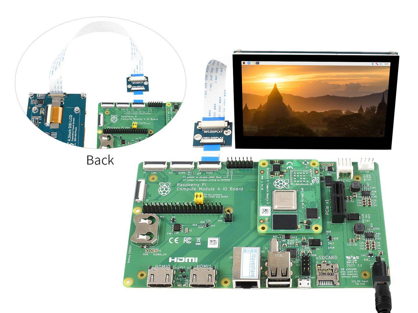 Waveshare CM-DSI-ADAPTER, 1x