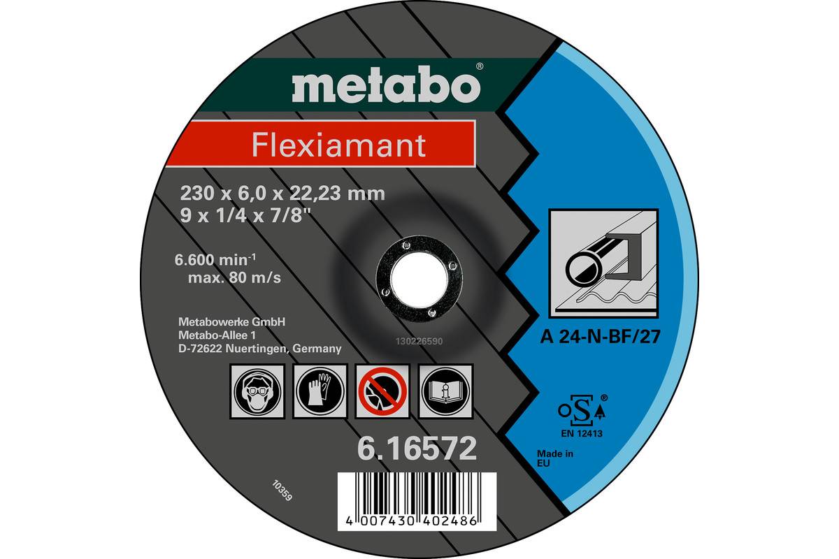 Flexiamant - Schleifteller - für Stahl