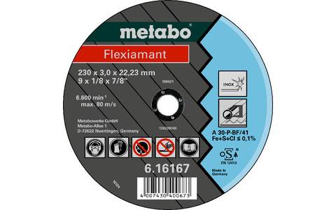 Metabo Flexiamant 230x3x22,23 mm Inox Trennscheibe gerade