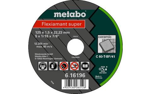 Metabo Flexiamant super 115x1,5x22,23 Keramik Trennscheibe gerade