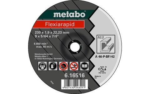 Metabo Flexiarapid 115 x 1 x 22,23 mm Alu Trennscheibe Form 41