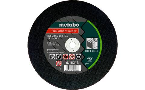 Metabo Flexiamant super 300x3x25,4 Stein Trennscheibe gerade