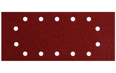 10 Schleifblätter 115x280 mm, P 180, Holz+Metall, Serie "professional", 14 Löcher, zum Spannen, für Sander (624496000)