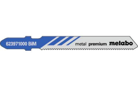 Stichsägeblätter metal premium Nutz-L.51mm Zahnteilung1,2mm BiM gefr. gew. 5St.