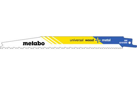 2 Säbelsägeblätter, Holz+Metall, Serie "pionier", 200x 1,25 mm, BiM, progressiv (631912000)