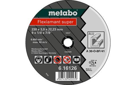 Metabo Flexiamant super 115x2,5x22,23 Alu Trennscheibe gekröpft