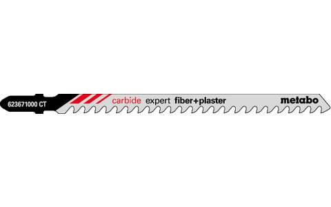 3 Stichsägeblätter, Gipskarton, Serie "expert", 106/ 4,3 mm, HM (623671000)