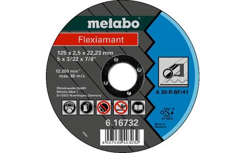 Metabo Flexiamant 125x2,5x22,23 Stahl Trennscheibe gerade