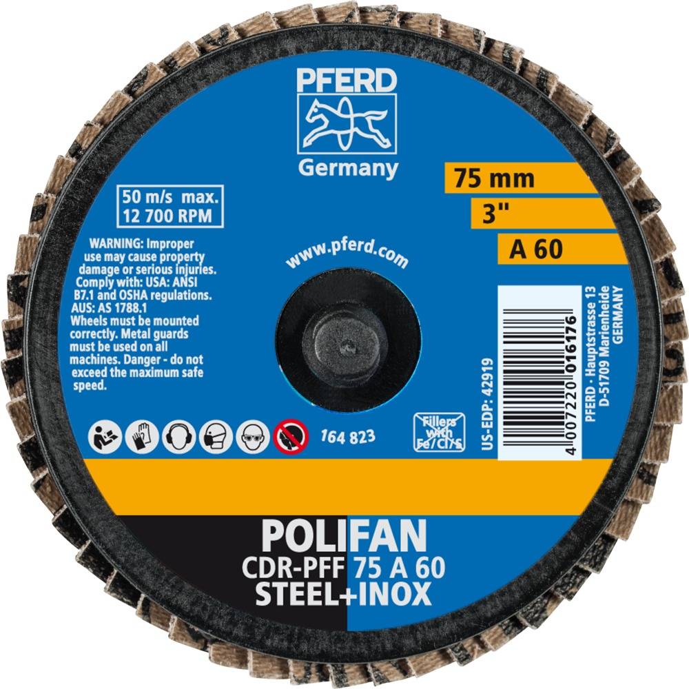 PFERD COMBIDISC-Mini-POLIFAN CDR PFF 75 A 60