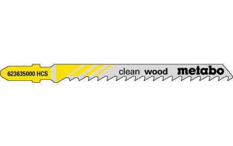 100 Stichsägeblätter, Holz, Serie "professional", 74/ 4,0 mm, HCS (623704000)