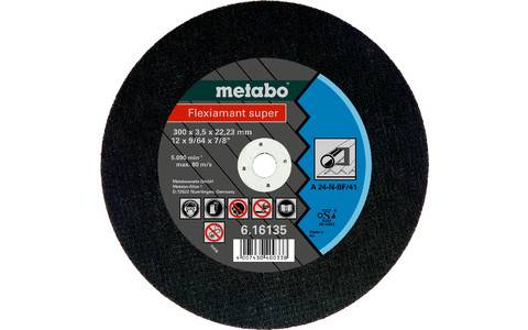 Metabo Flexiamant super 300x3,5x22,2 Stahl Trennscheibe gerade