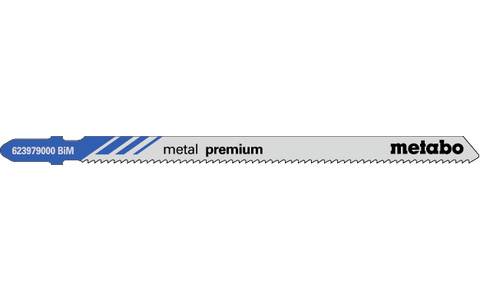 Stichsägeblätter metal premium Nutz-L.106mm Zahnteilung1,8mm BiM gefr. gew.5St.
