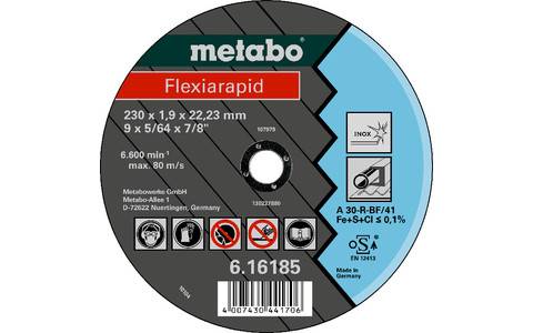 Metabo Flexiarapid 105x1,6x16 mm Inox Trennscheibe gerade