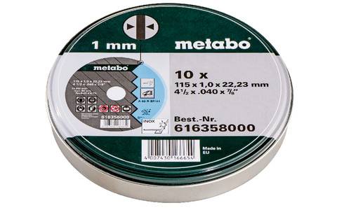 Satz=10xTrennscheiben Promotion 115x1,0x22,23 Inox, TF 41 , in Blechdose (616358000)