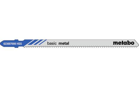 Stichsägeblätter classic Nutz-L.106mm Zahnteilung2mm HSS gefr. gewellt 5St.