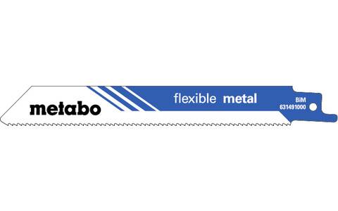 2 Säbelsägeblätter, Metall, Serie "flexible", 150x 0,9 mm, BiM, 1,8 mm/ 14 TPI (631093000)