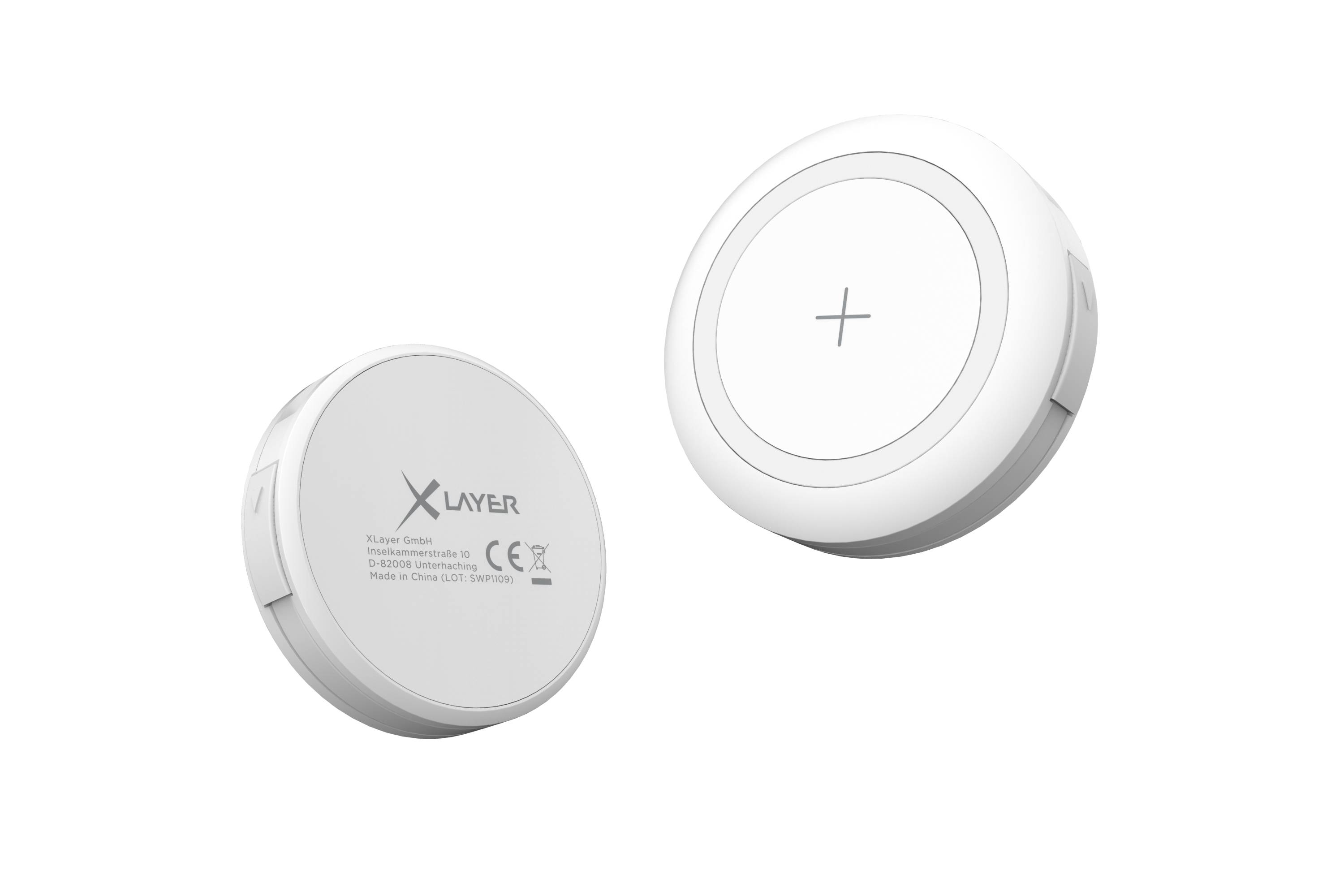 Ladegerät XLayer Colour Line Wireless Charger 5W White