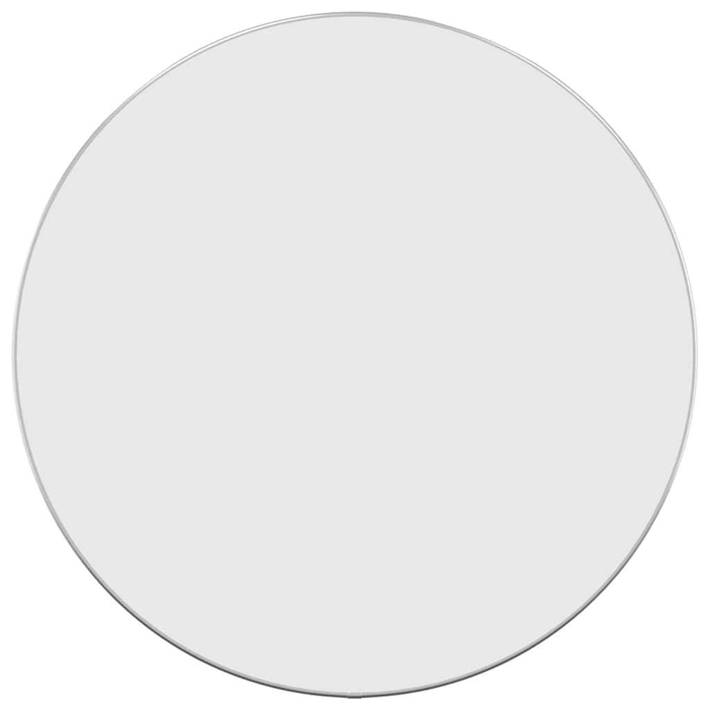 vidaXL Wandspiegel Silbern Ø 60 cm Rund