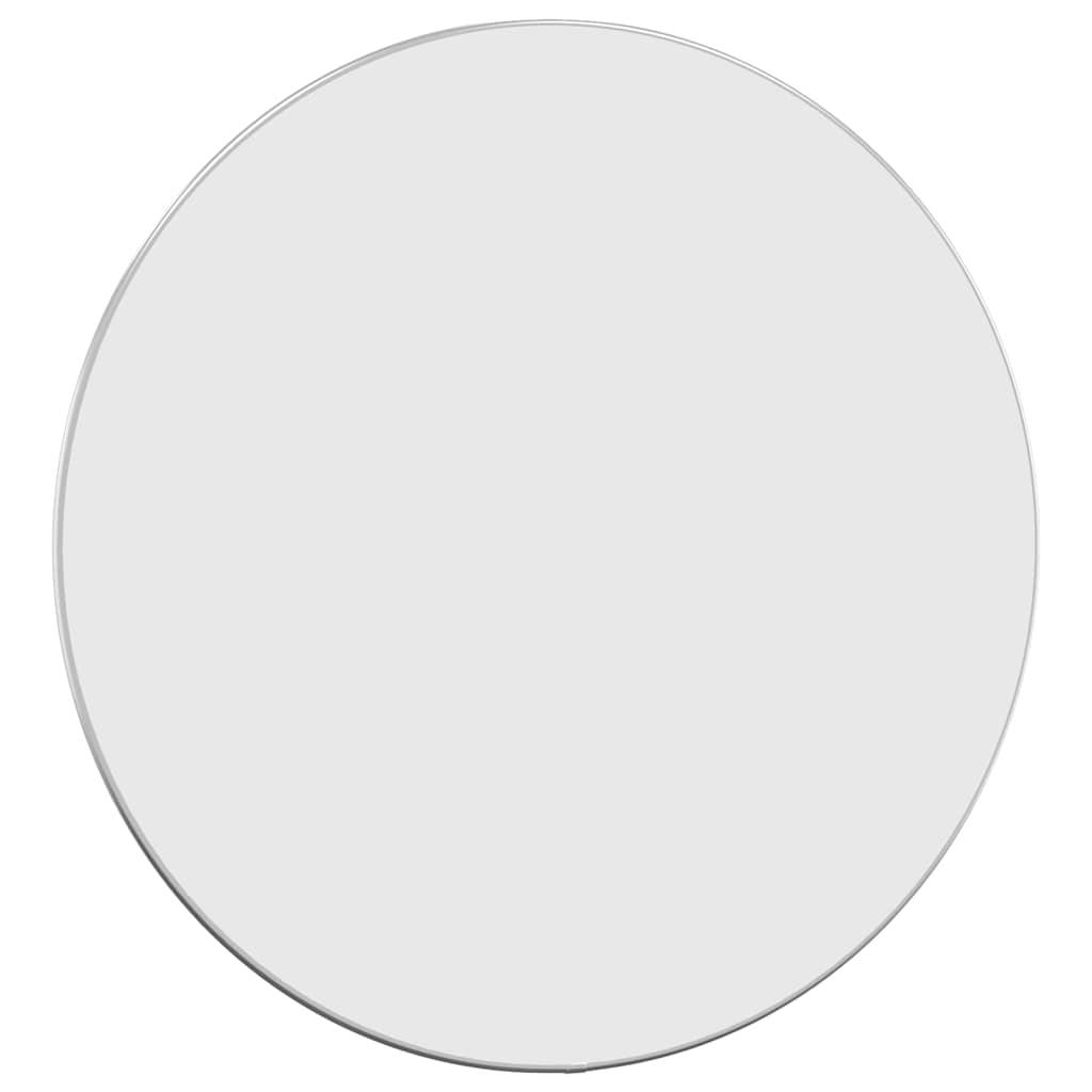 vidaXL Wandspiegel Silbern Ø 60 cm Rund