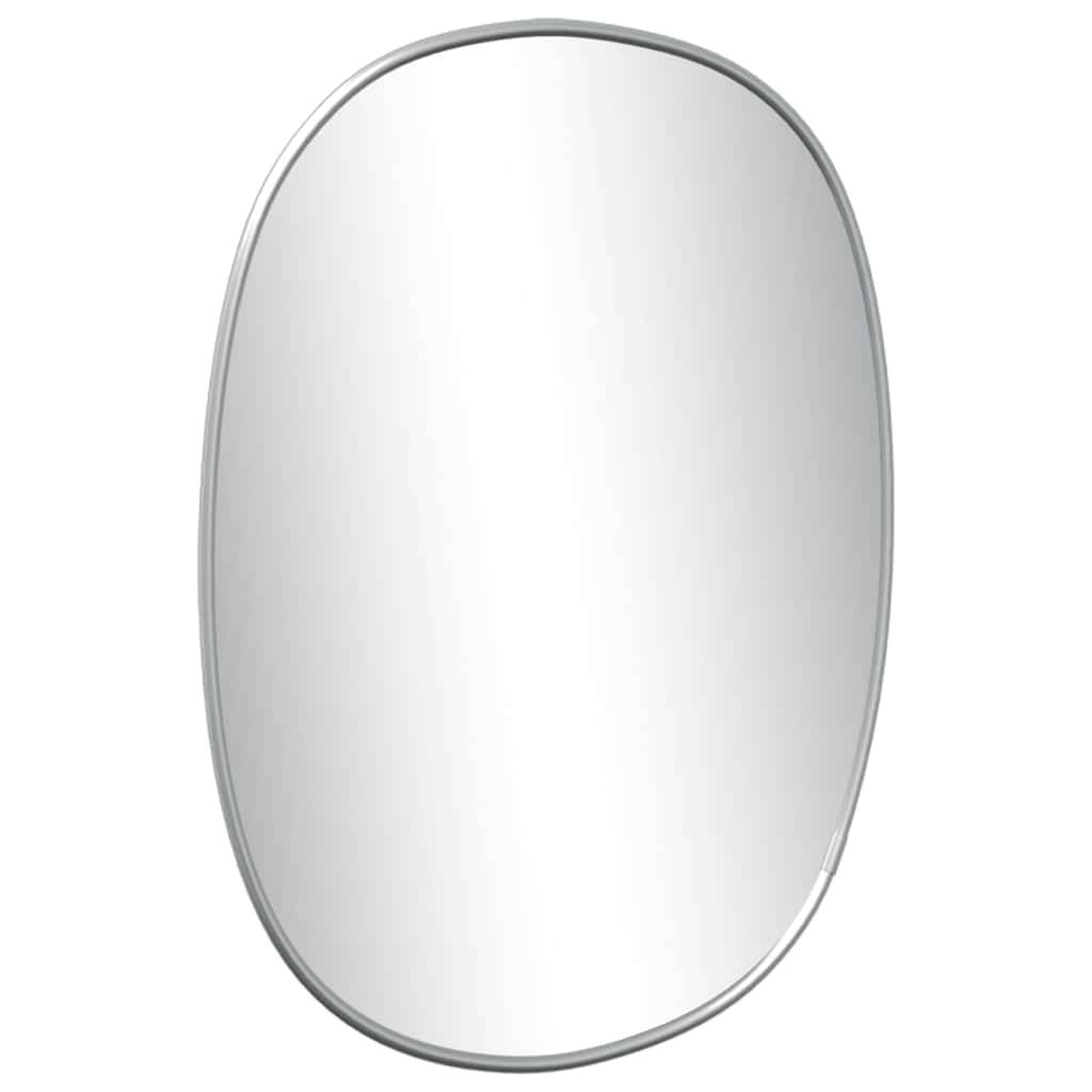 vidaXL Wandspiegel Silbern 40x30 cm