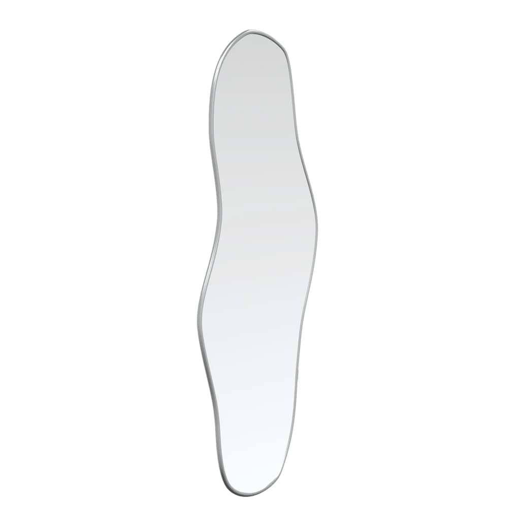 vidaXL Wandspiegel Silbern 70x30 cm