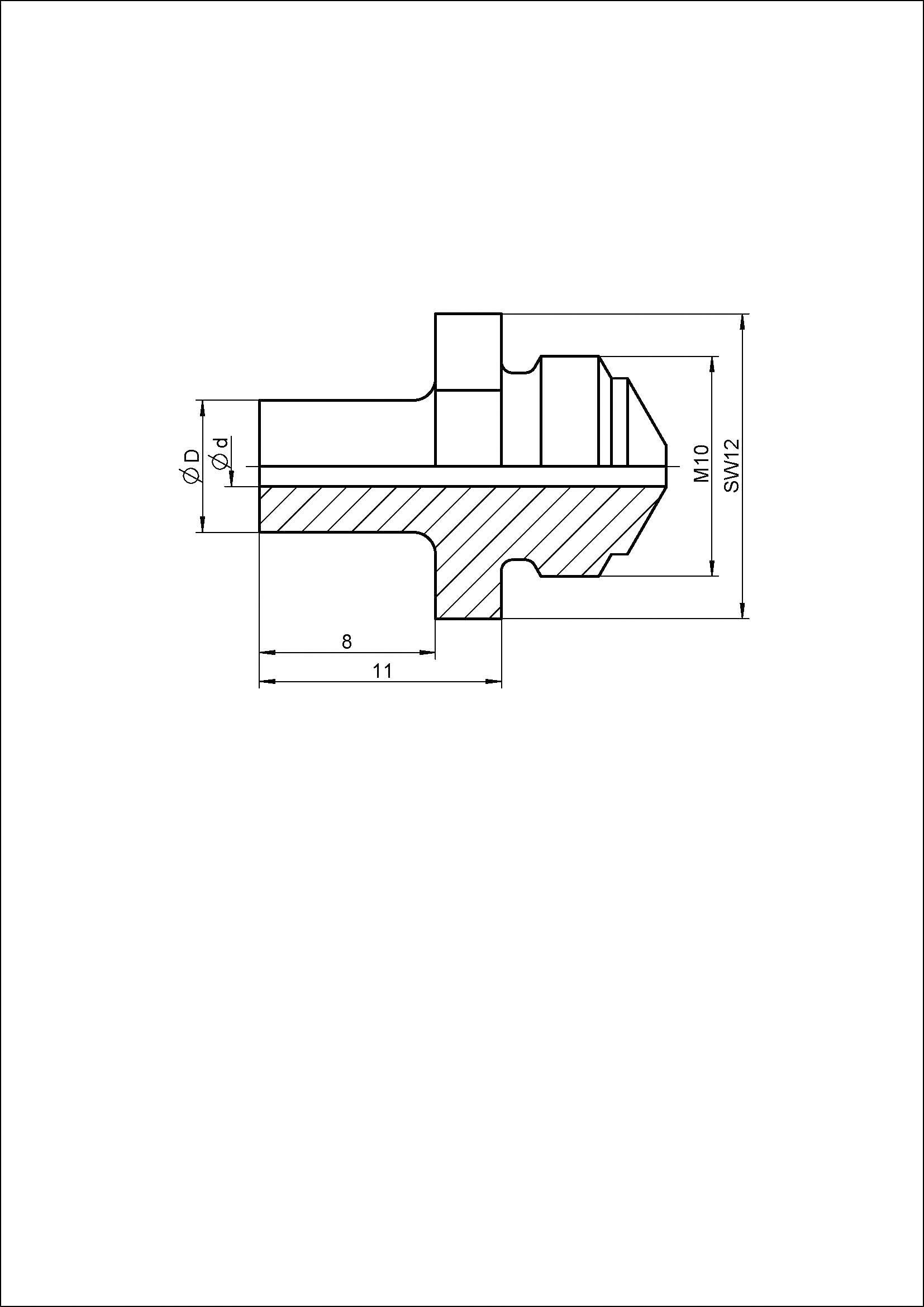 Mundstück Bird, Bird Pro CAS,Taurus17/29 verlängert GESIPA