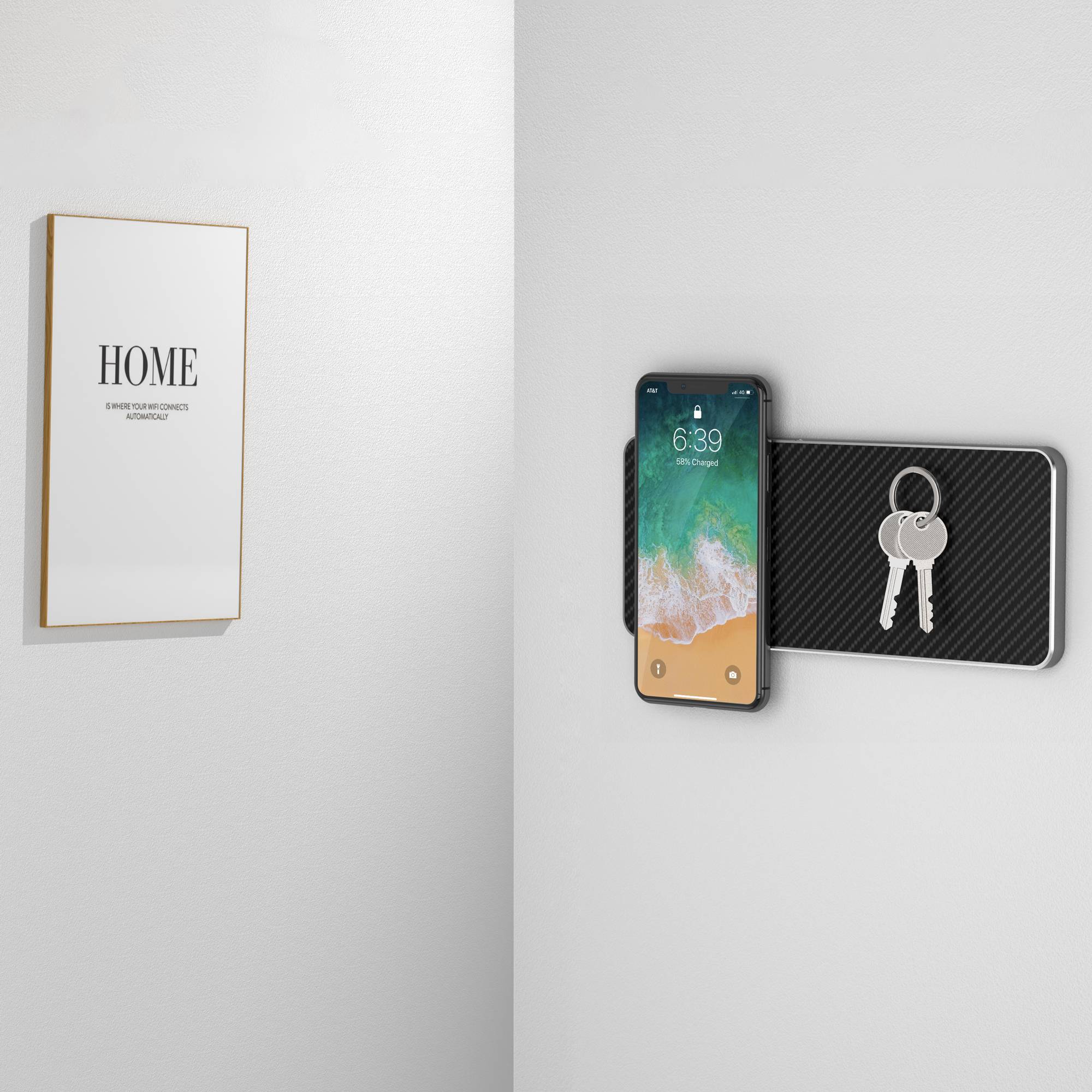 Schlüsselboard XLayer magfix Board Wireless 10W Smartphones/Tablets