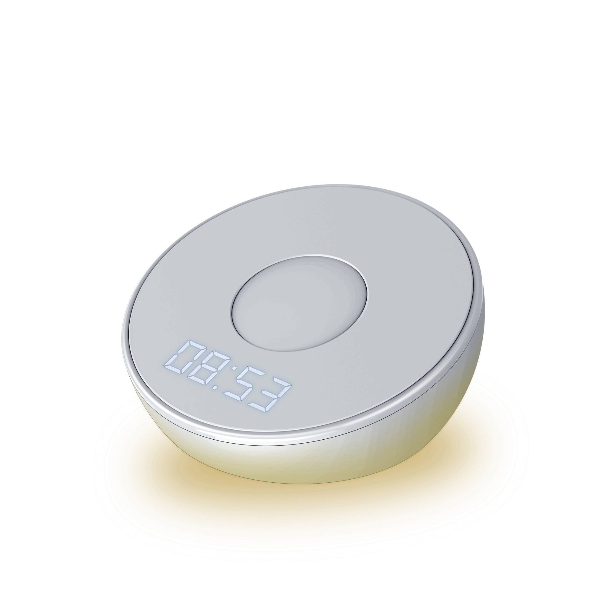 Ladegerät XLayer Wireless Charging Clock Light 10W Anthracite