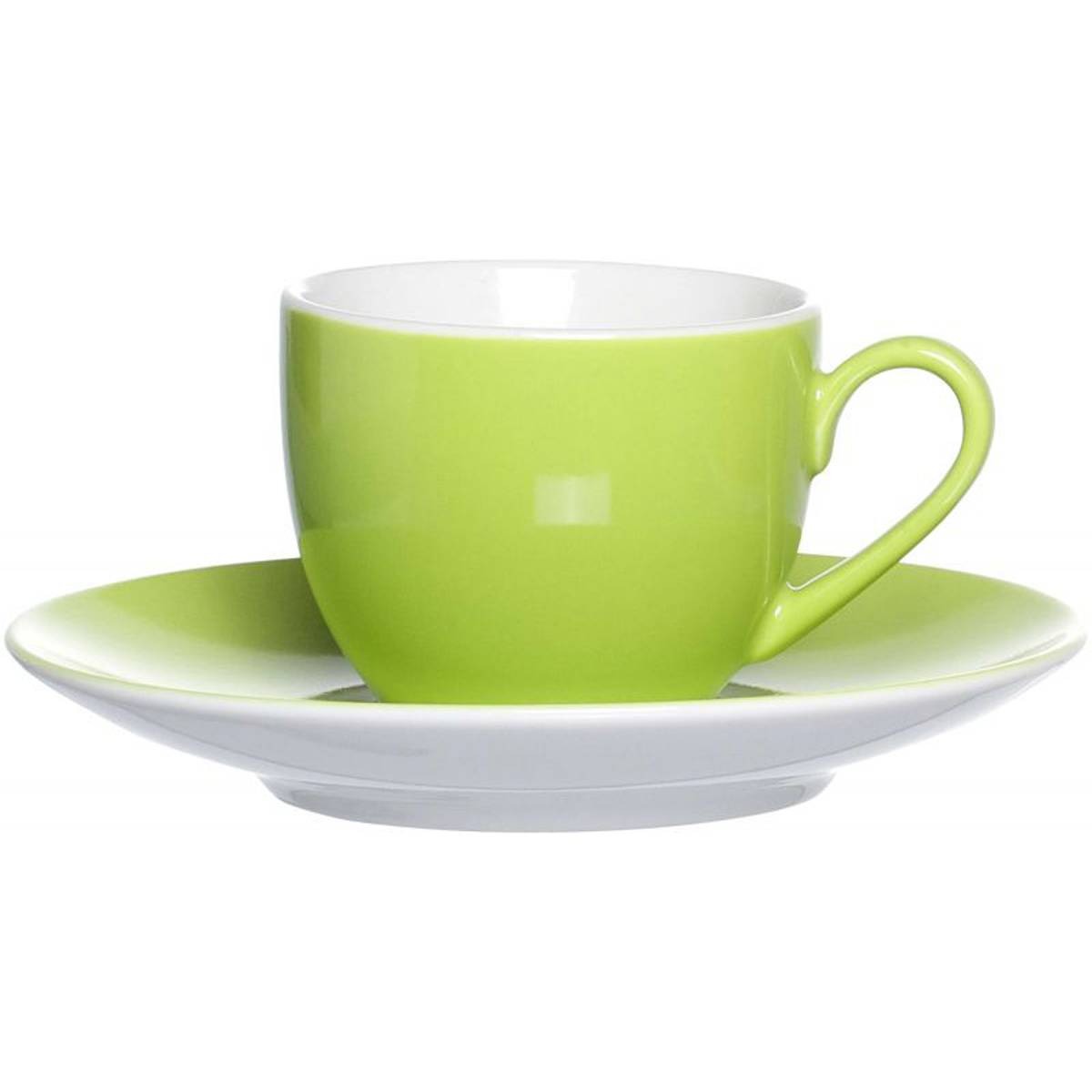 Doppio gruen Espresso-Obertasse