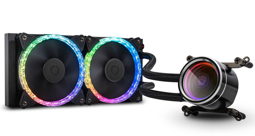 Cyclops 240 complete water cooling system, ARGB - 240mm