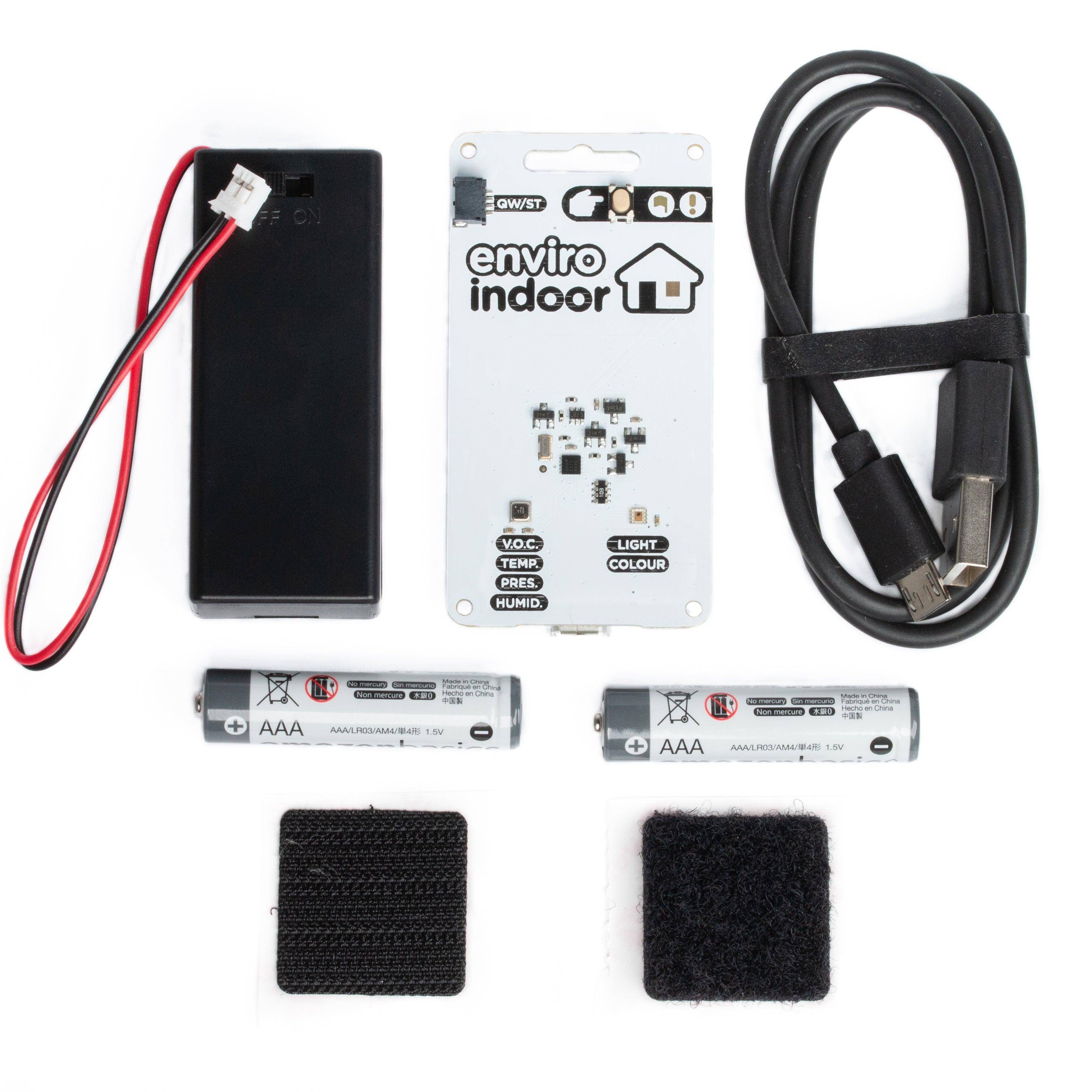 Enviro Indoor (Pico W Aboard), Enviro Indoor + Accessory Kit