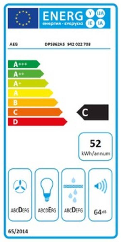 Electrolux AEG MDA Flachschirmhaube DPS362AS